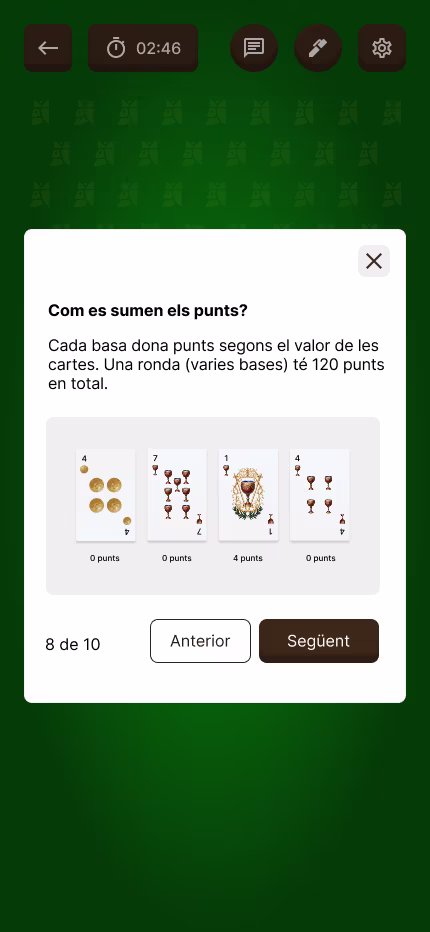 Com es sumen els punts?